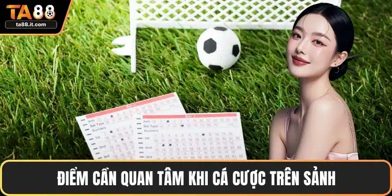 Điểm cần quan tâm khi cá cược trên sảnh